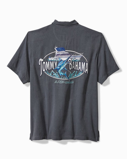 A-fish-ianado Silk Camp Shirt - Tommy Bahama Men