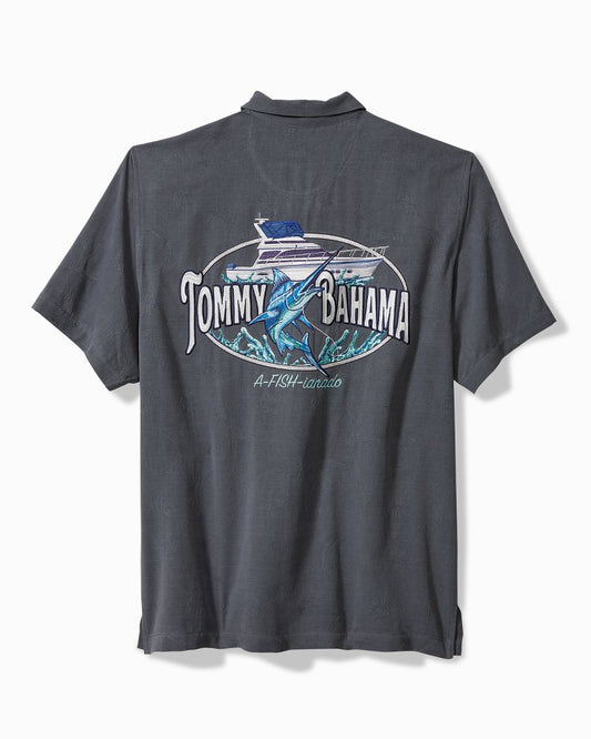 A-fish-ianado Silk Camp Shirt - Tommy Bahama Men