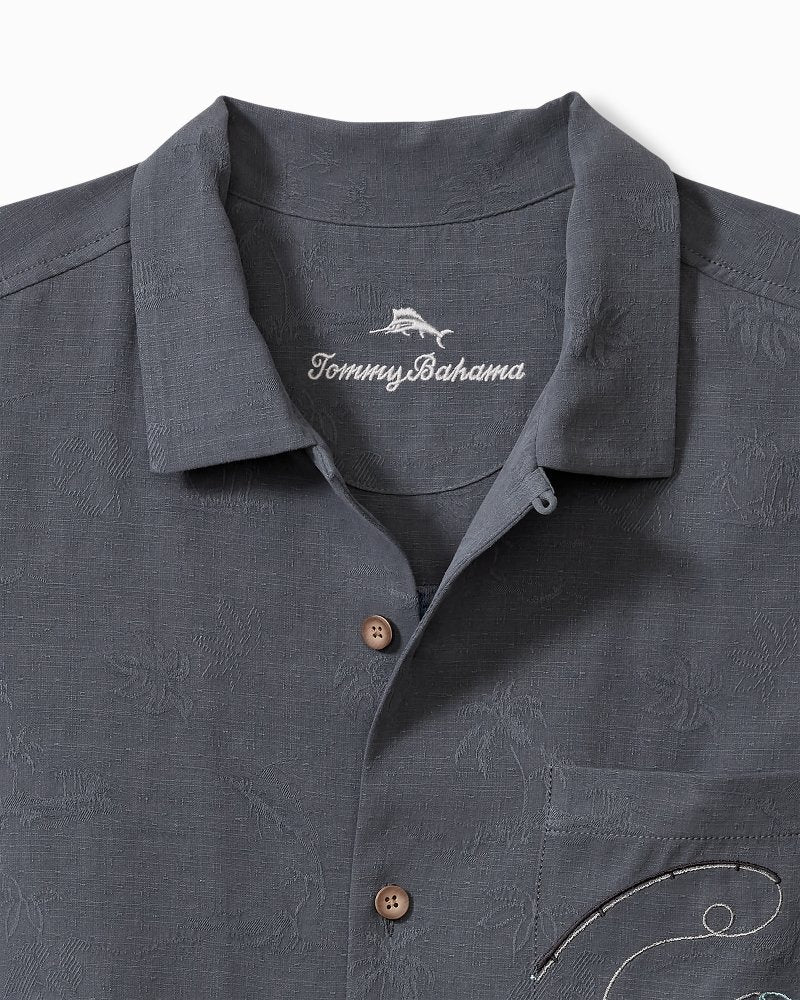 A-fish-ianado Silk Camp Shirt - Tommy Bahama Men