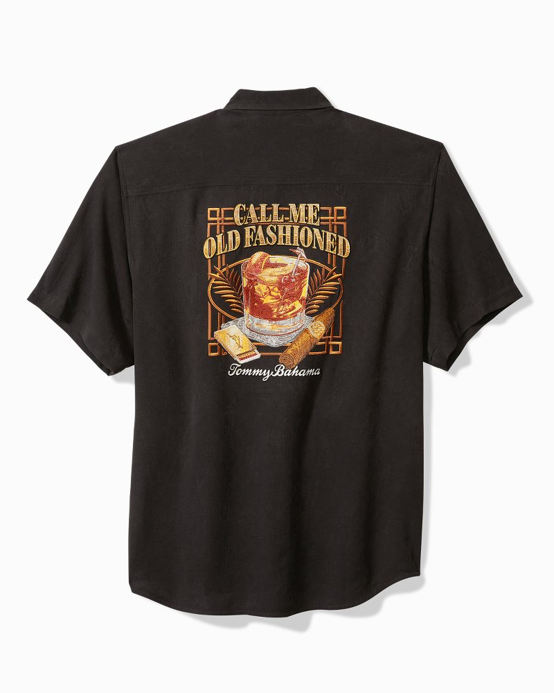 Call Me Old Fashioned Silk Camp Shirt - Tommy Bahama Men