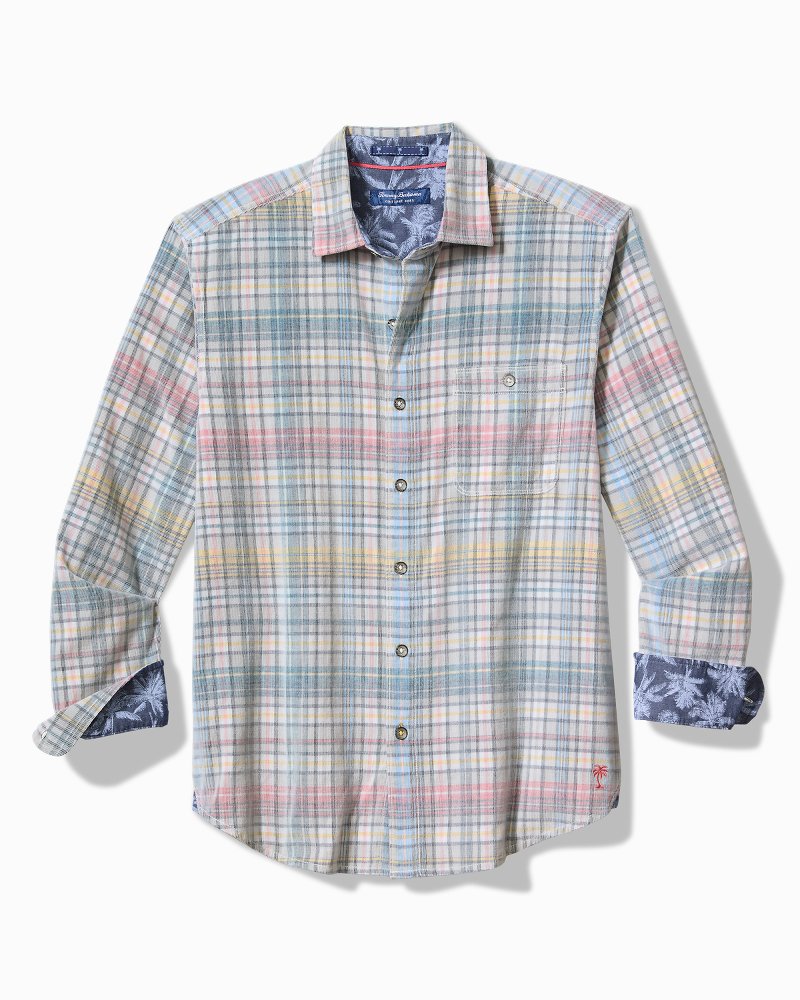 Coastline Cord Stretch Harbor Check Shirt - Tommy Bahama Men