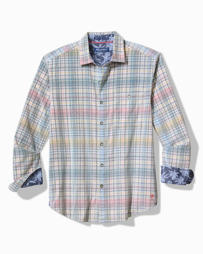 Coastline Cord Stretch Harbor Check Shirt - Tommy Bahama Men