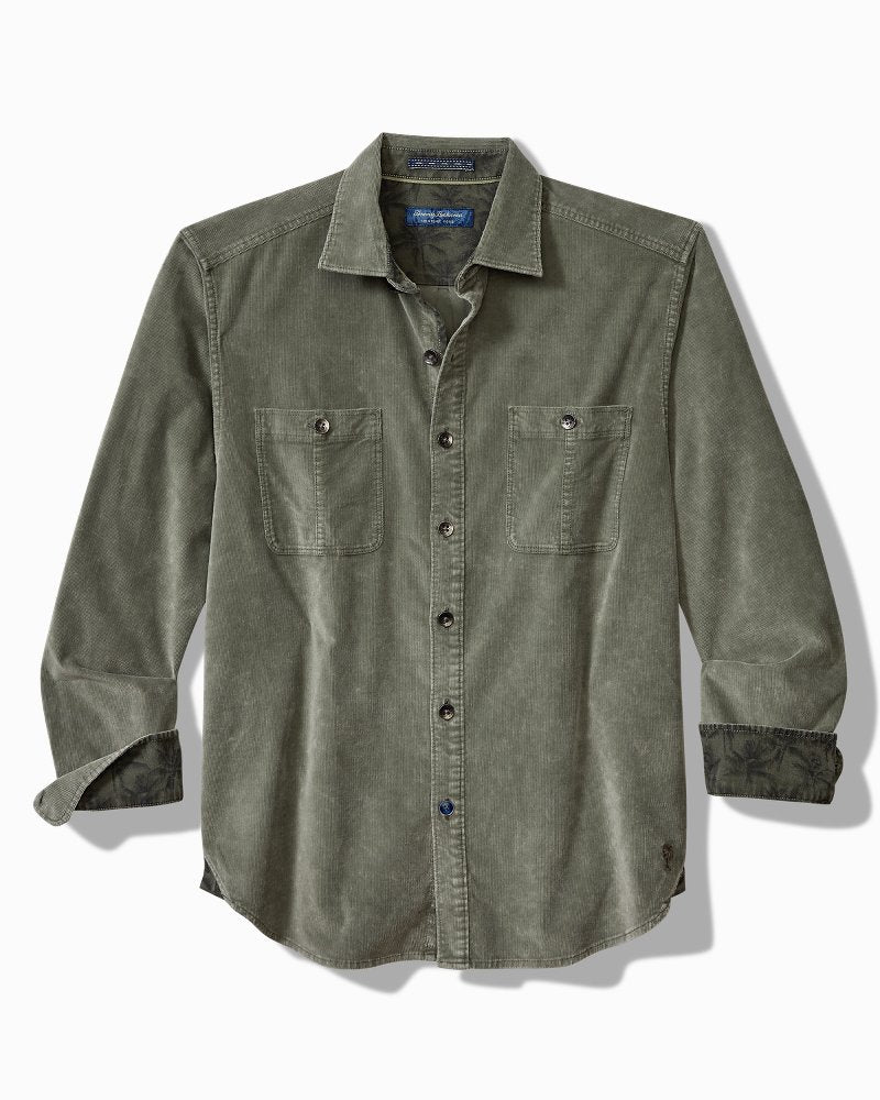 Coastline Cord Stretch Sun Fade Double-Pocket Shirt - Tommy Bahama Men