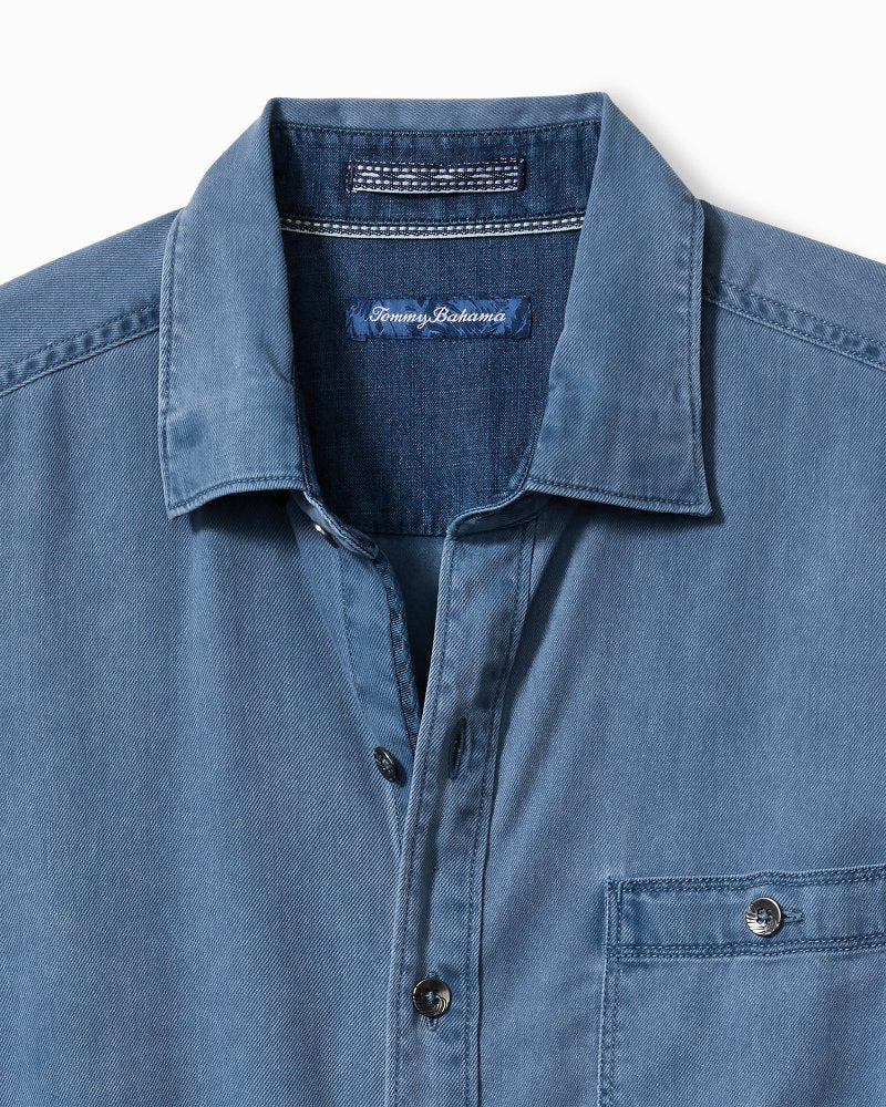 Ocean Wash Twill Long-Sleeve Shirt - Tommy Bahama Men