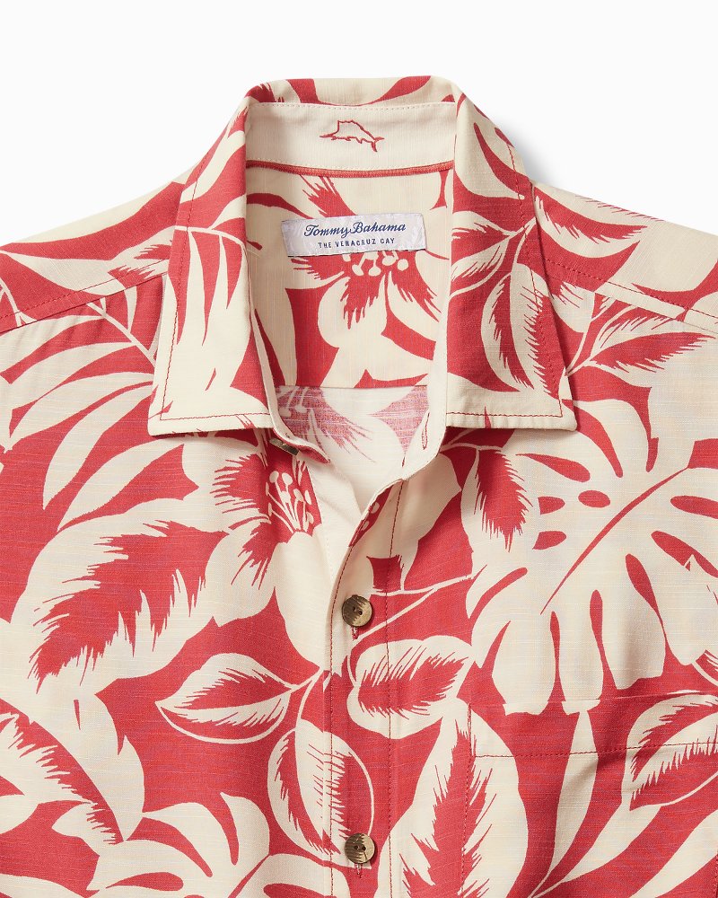 Veracruz Cay Lindavista Leaves Short-Sleeve Shirt - Tommy Bahama Men