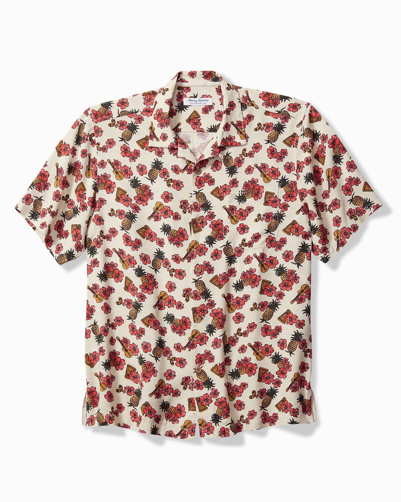 Veracruz Cay Ukelele Blooms Short-Sleeve Shirt - Tommy Bahama Men