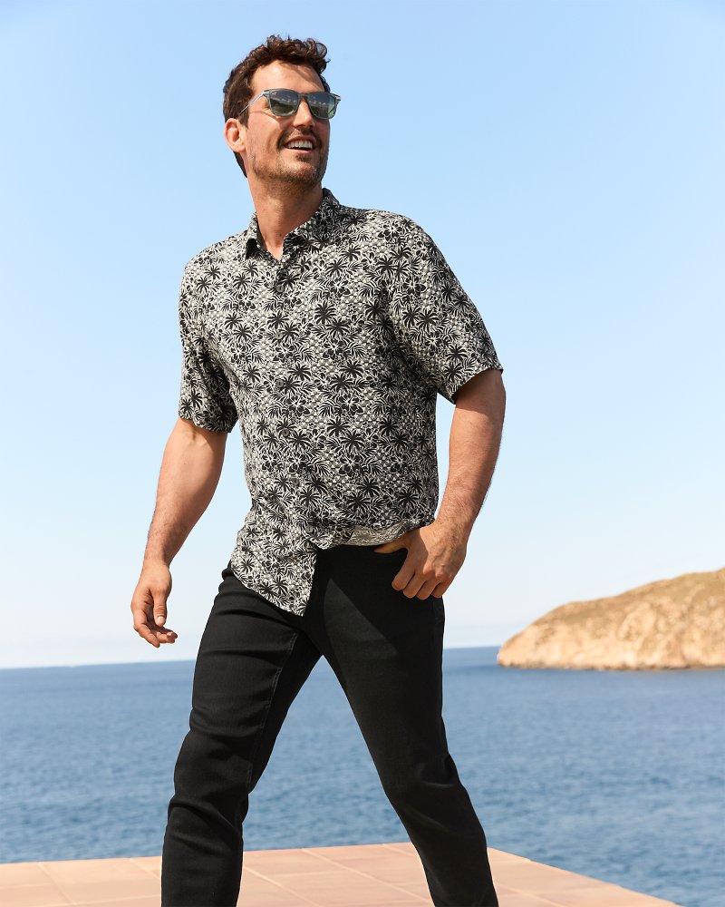 Veracruz Cay Palm Cascade Short-Sleeve Shirt - Tommy Bahama Men