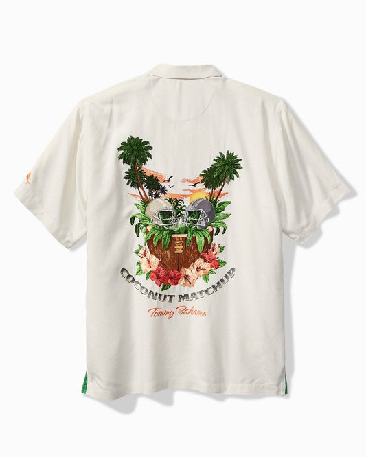 NFL Coconut Matchup Silk Camp Shirt - Tommy Bahama Men