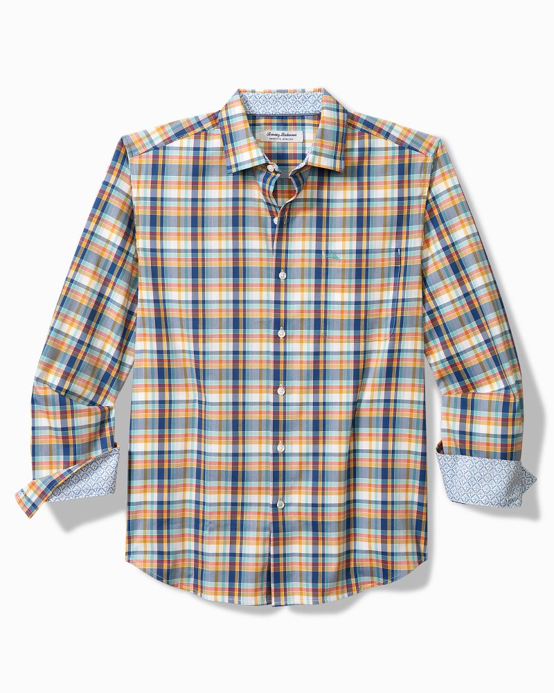 Sarasota Stretch Grenada Check IslandZone® Shirt - Tommy Bahama Men