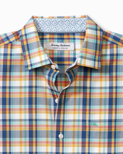Sarasota Stretch Grenada Check IslandZone® Shirt - Tommy Bahama Men
