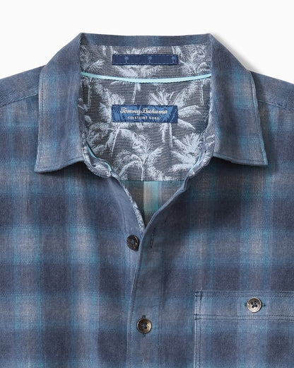 Coastline Cord Stretch Ombré Check Shirt - Tommy Bahama Men
