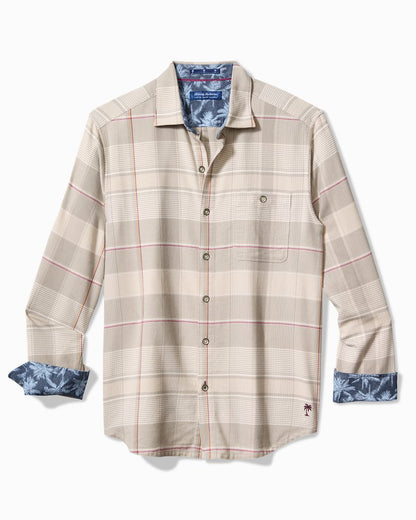 Canyon Beach Pebble Cay Plaid Stretch Flannel Shirt - Tommy Bahama Men
