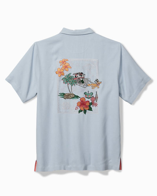 Disney Huladay Sleigh Ride Silk Camp Shirt - Tommy Bahama Men