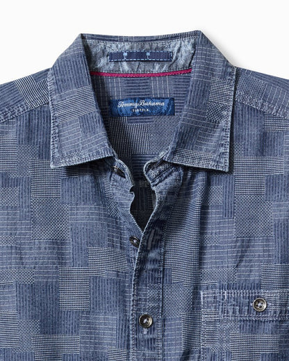 Paradise Patchwork Long-Sleeve Shirt - Tommy Bahama Men