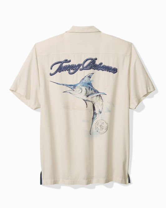 Marlin Paradise Silk Camp Shirt - Tommy Bahama Men