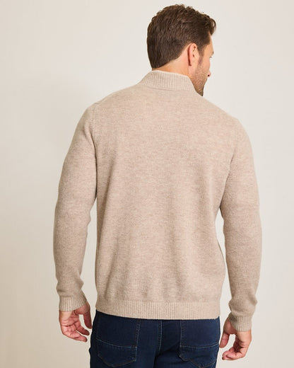 Soft Sands Cashmere Button-Mock Sweater - Tommy Bahama Men