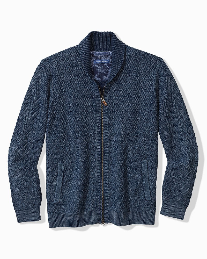 Sunbreak Full-Zip Sweater - Tommy Bahama Men