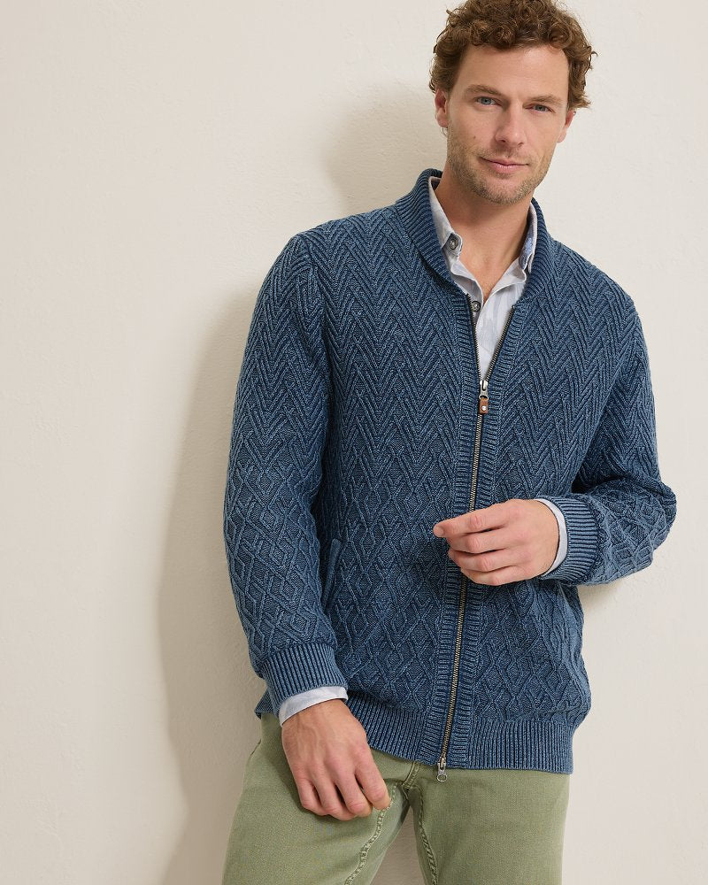 Sunbreak Full-Zip Sweater - Tommy Bahama Men