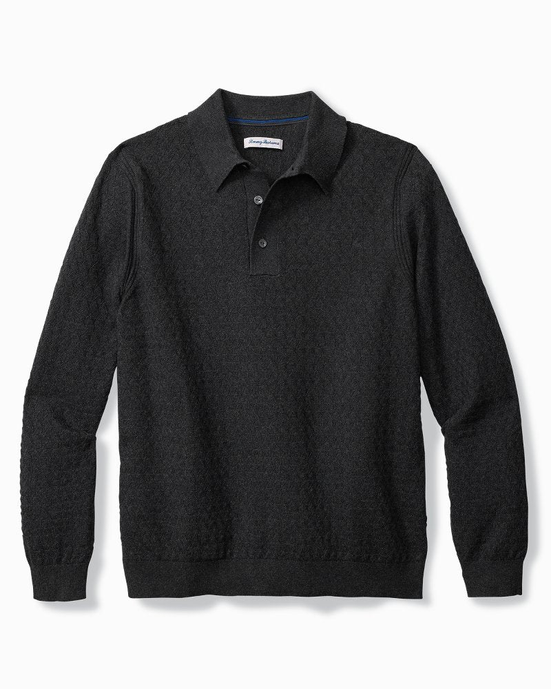 Capital Cable Sweater Polo - Tommy Bahama Men