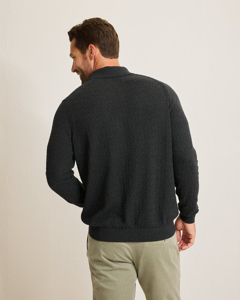 Capital Cable Sweater Polo - Tommy Bahama Men