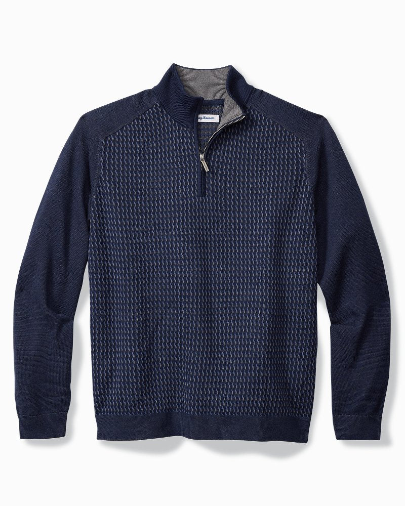 Coastal Shores Half-Zip Sweater - Tommy Bahama Men