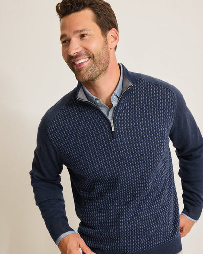 Coastal Shores Half-Zip Sweater - Tommy Bahama Men