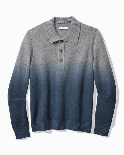 Ombré Dip-Dye Sweater Polo - Tommy Bahama Men