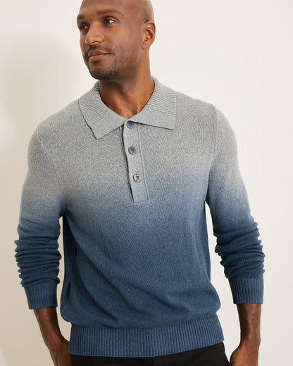 Ombré Dip-Dye Sweater Polo - Tommy Bahama Men