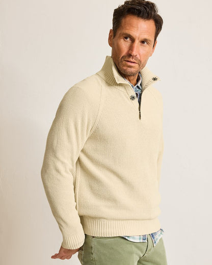 Shoreline Surfcomber Snap-Mock Sweater - Tommy Bahama Men