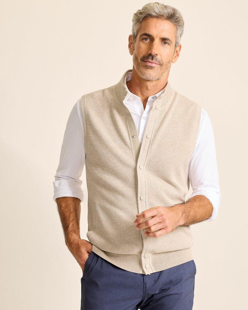 Coolside Course IslandZone® Sweater Vest - Tommy Bahama Men