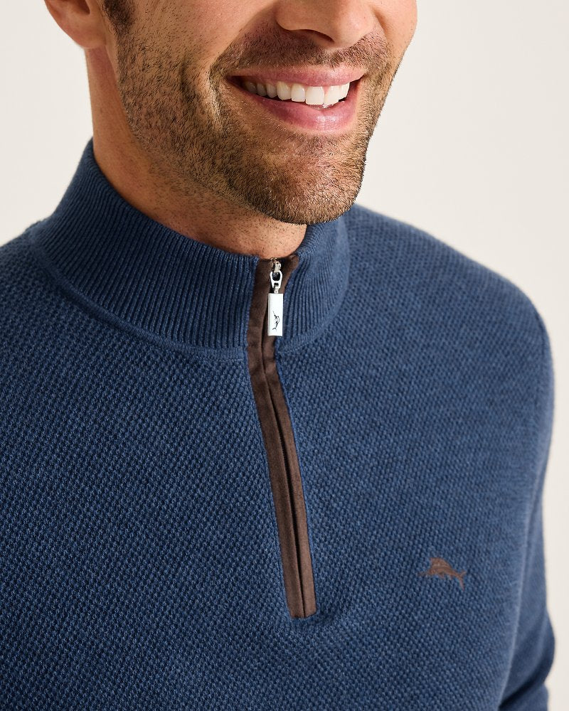 Marlin Luxe Half-Zip Sweater - Tommy Bahama Men