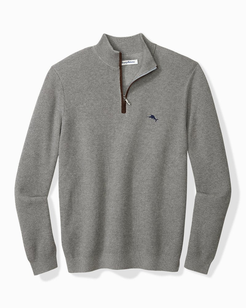 Marlin Luxe Half-Zip Sweater - Tommy Bahama Men