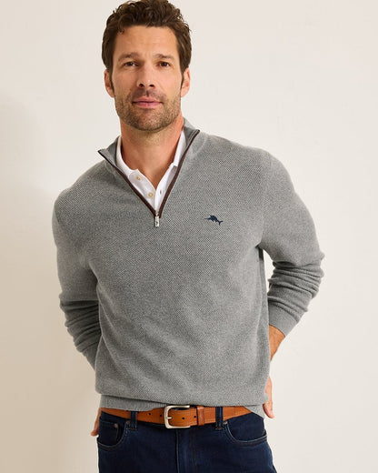 Marlin Luxe Half-Zip Sweater - Tommy Bahama Men