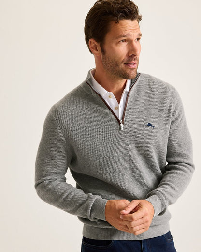 Marlin Luxe Half-Zip Sweater - Tommy Bahama Men