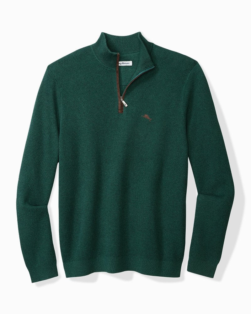 Marlin Luxe Half-Zip Sweater - Tommy Bahama Men