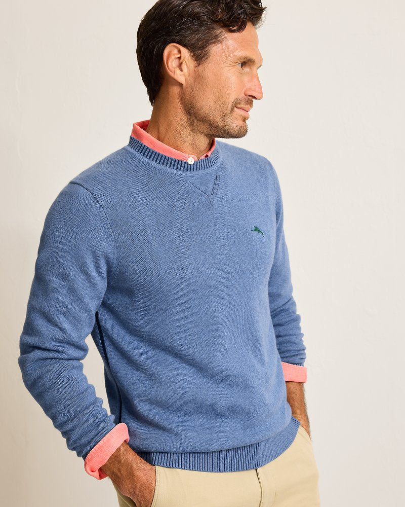 Marlin Luxe Crew Sweater - Tommy Bahama Men