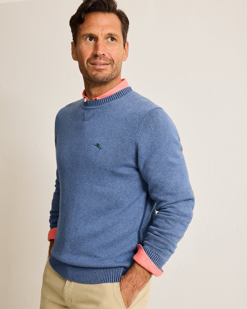 Marlin Luxe Crew Sweater - Tommy Bahama Men
