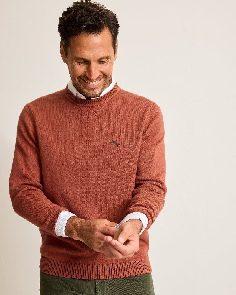 Marlin Luxe Crew Sweater - Tommy Bahama Men