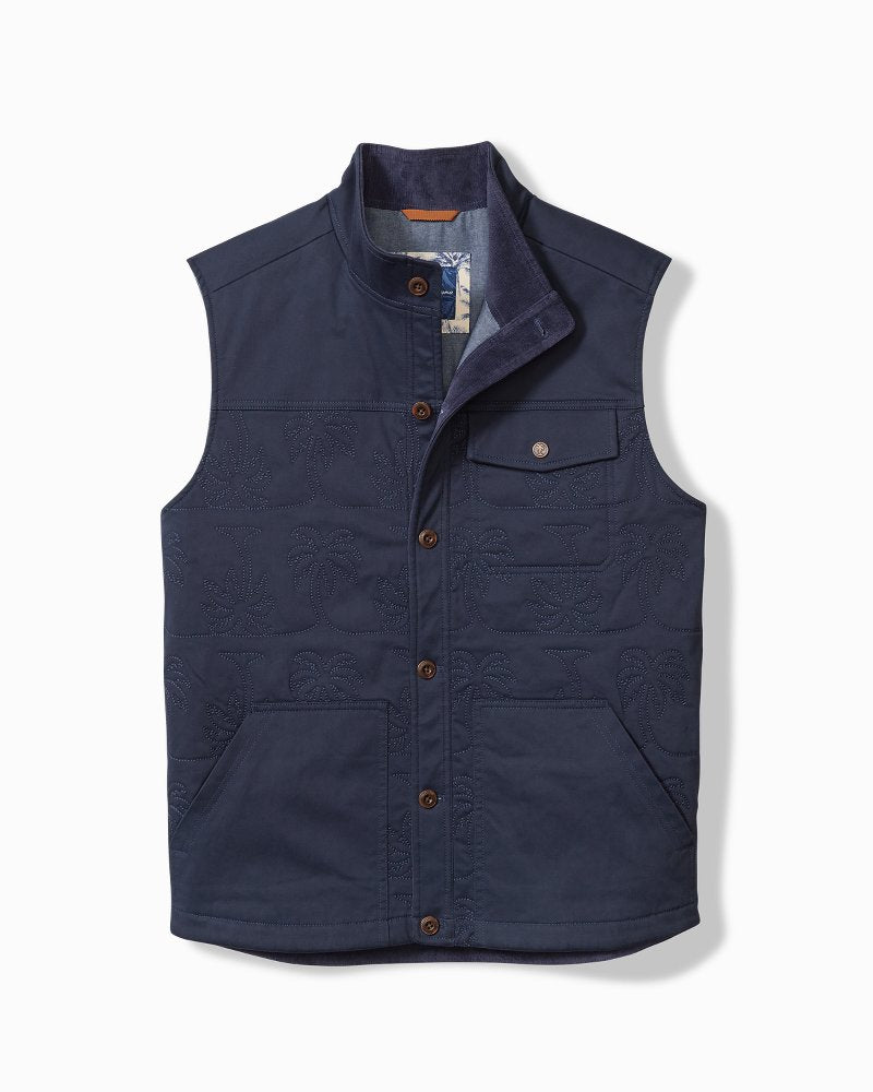 Palisades Palm Quilted Vest - Tommy Bahama Men