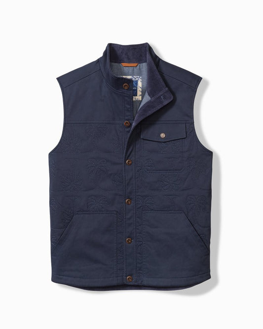 Palisades Palm Quilted Vest - Tommy Bahama Men