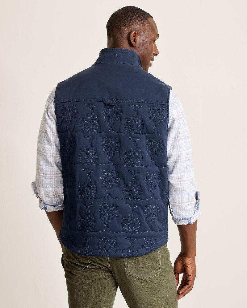 Palisades Palm Quilted Vest - Tommy Bahama Men