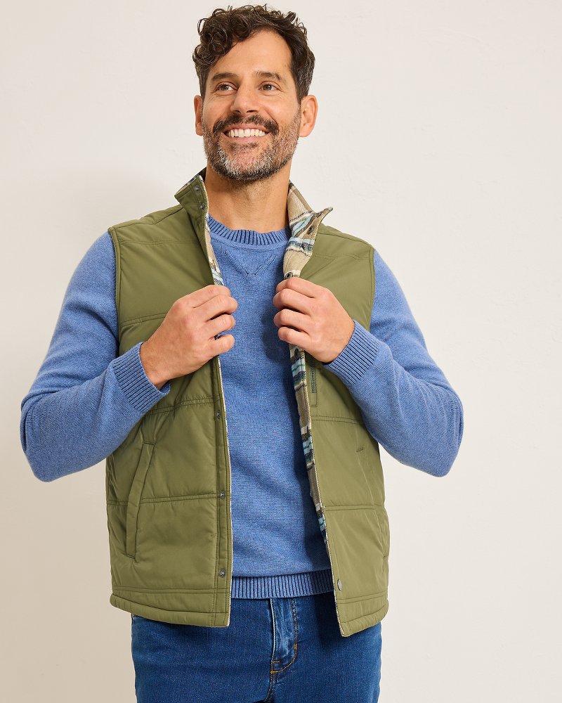 Oak Harbor Reversible Vest - Tommy Bahama Men