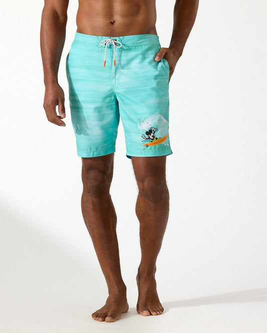 Disney Baja Surf the Wave 9-Inch Board Shorts - Tommy Bahama Men