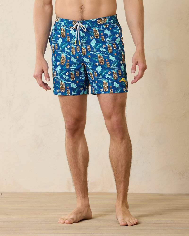 Rialto Tiki Tropics 6-Inch Swim Trunks - Tommy Bahama Men