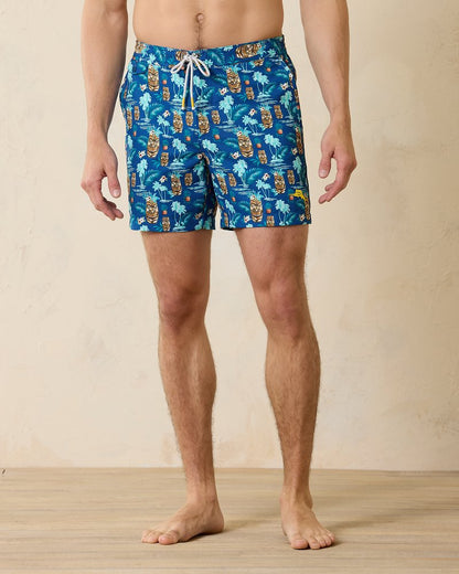Rialto Tiki Tropics 6-Inch Swim Trunks - Tommy Bahama Men