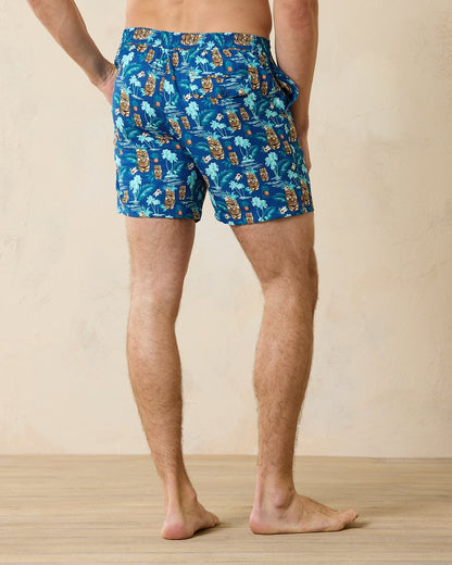 Rialto Tiki Tropics 6-Inch Swim Trunks - Tommy Bahama Men