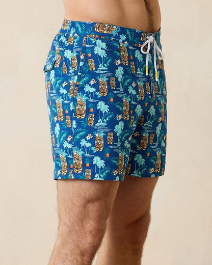 Rialto Tiki Tropics 6-Inch Swim Trunks - Tommy Bahama Men