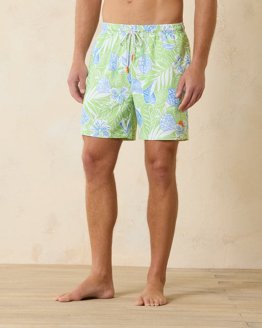 Naples Pineapple Hideaway 6-Inch Swim Trunks - Tommy Bahama Men
