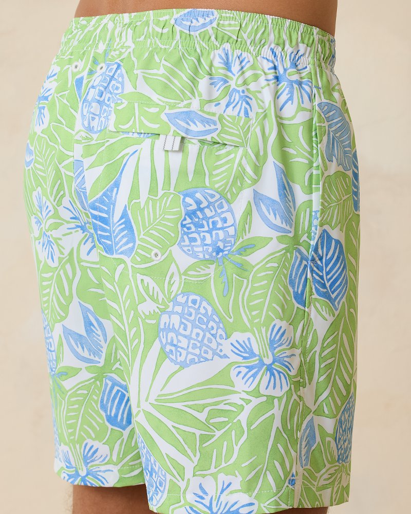Naples Pineapple Hideaway 6-Inch Swim Trunks - Tommy Bahama Men