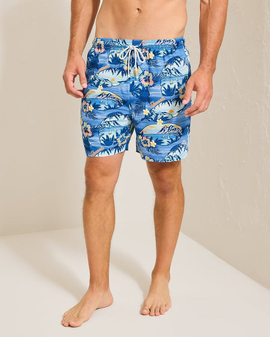 Naples Ocean Echoes 6-Inch Swim Trunks - Tommy Bahama Men
